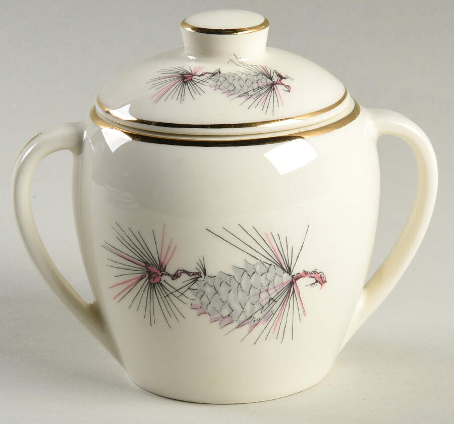 Princess Sugar Bowl & Lid by Cunningham & Pickett-1
