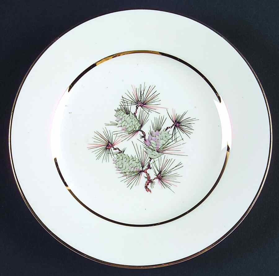 Princess Bread & Butter Plate by Cunningham & Pickett-1