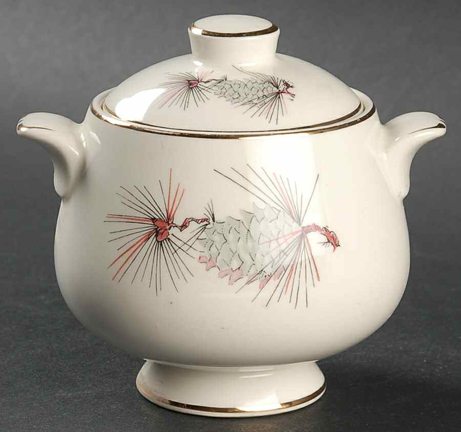 Princess Sugar Bowl & Lid by Cunningham & Pickett-1