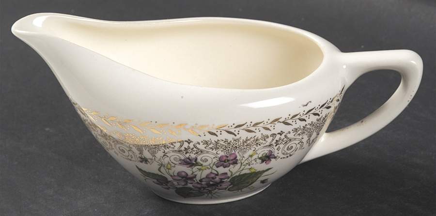 Springviolet Creamer by Cunningham & Pickett-1