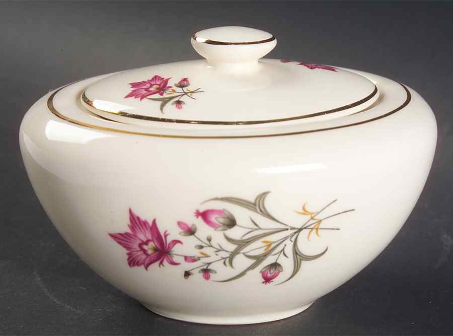 Stardust Sugar Bowl & Lid by Cunningham & Pickett-1