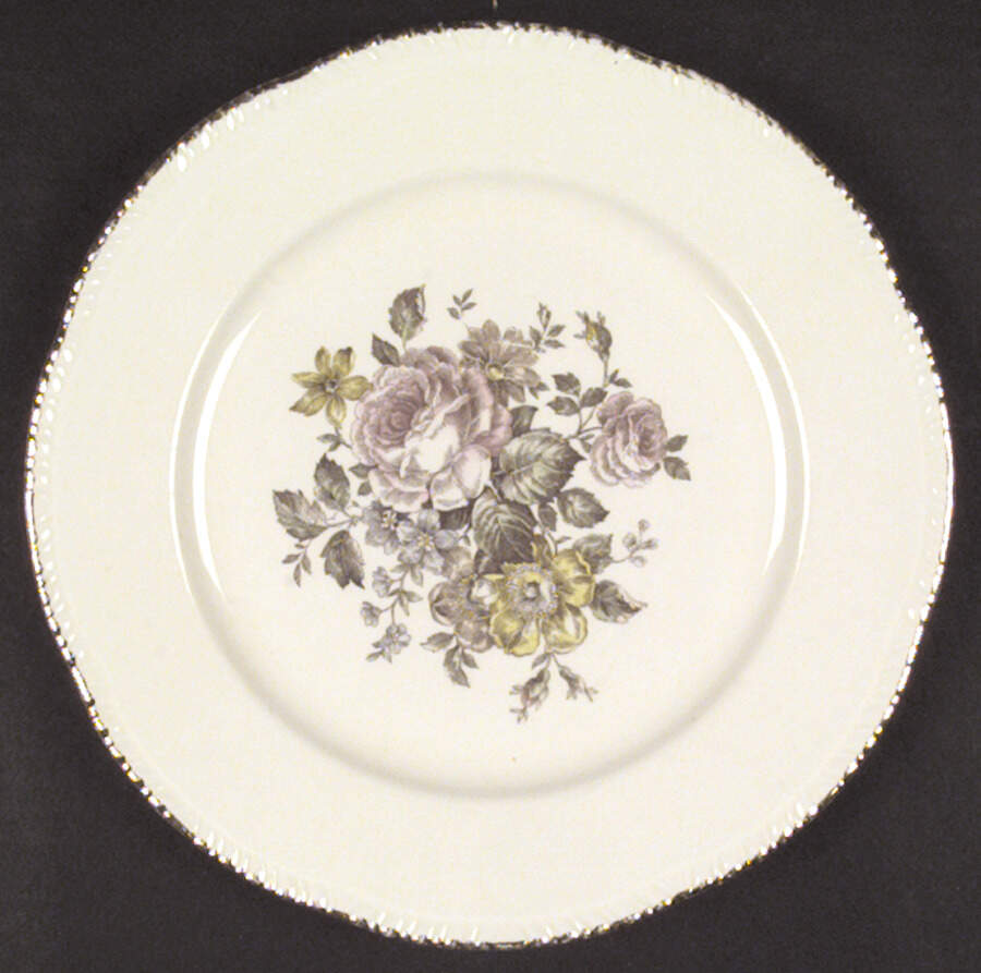 Stratford (Liberty Shape) Luncheon Plate by Cunningham & Pickett-1