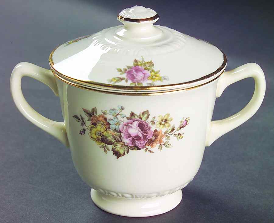 Stratford (Liberty Shape) Sugar Bowl & Lid by Cunningham & Pickett-1
