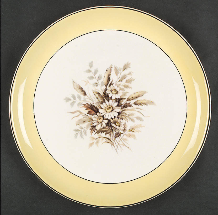 Sunglow Dinner Plate by Cunningham & Pickett-1