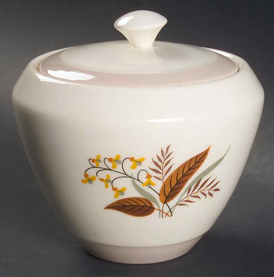 Vogue Sugar Bowl & Lid by Cunningham & Pickett-1