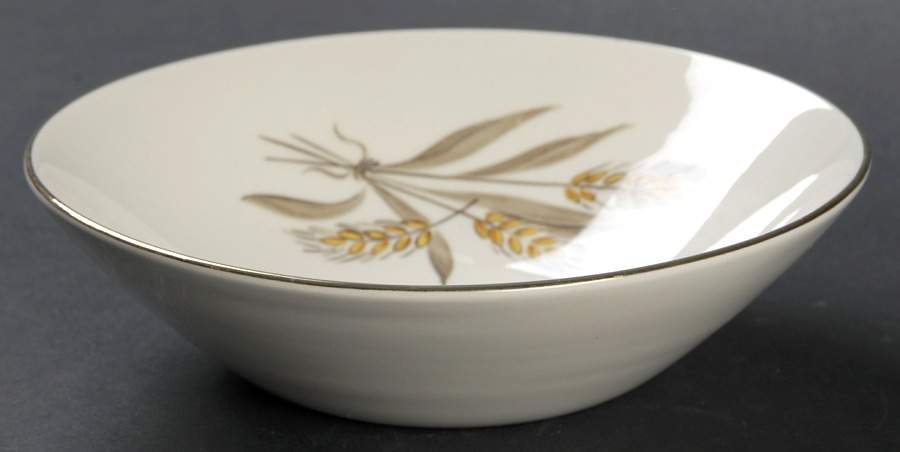 Wheat Spray Coupe Cereal Bowl by Cunningham & Pickett-1