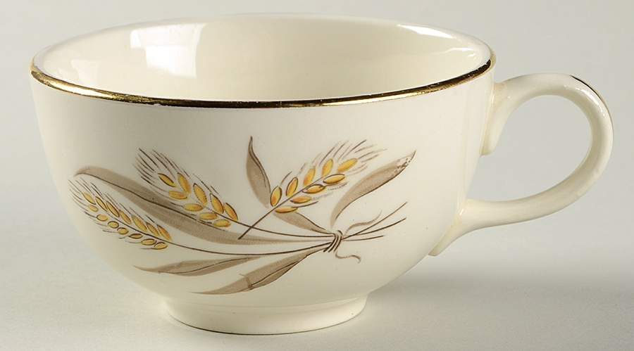 Wheat Spray Flat Cup by Cunningham & Pickett-1