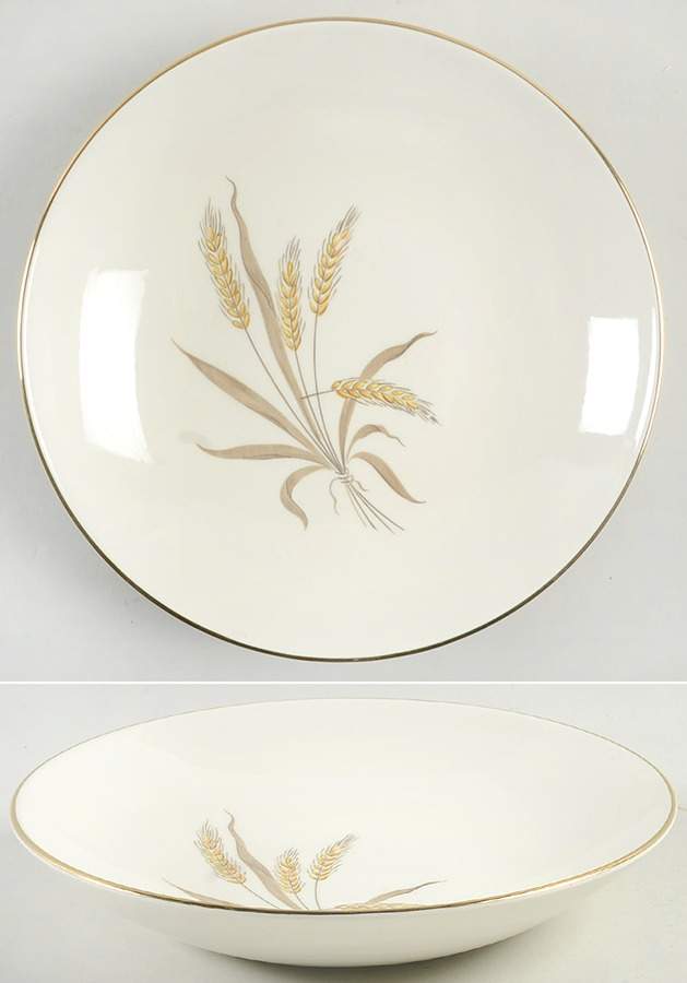 Wheat Spray Coupe Soup Bowl by Cunningham & Pickett-1