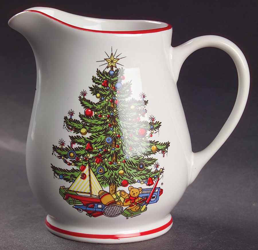 American Christmas Tree (White) Creamer by Cuthbertson-1