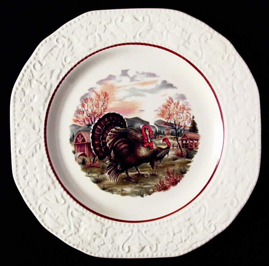 Autumn Salad Plate by Cuthbertson-1