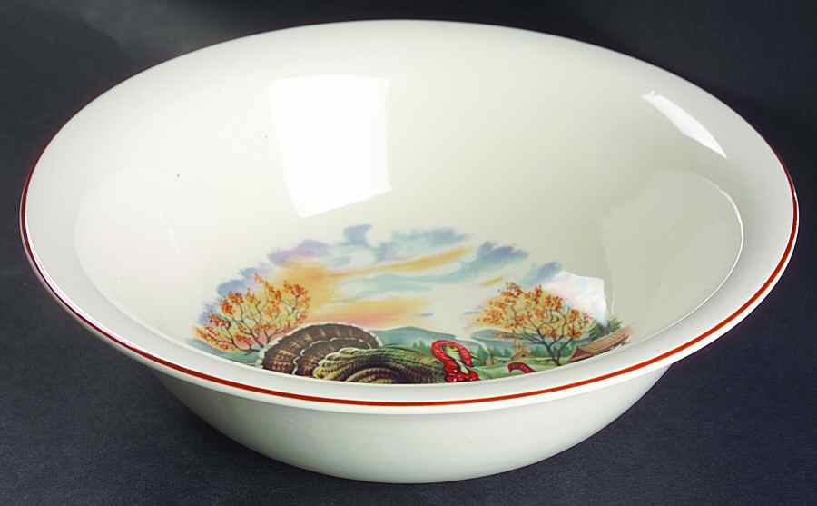 Autumn 9" Round Vegetable Bowl by Cuthbertson-1