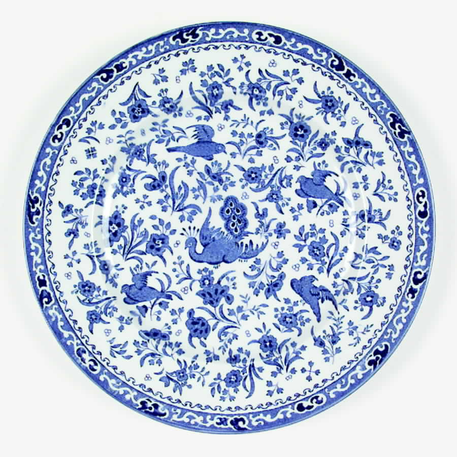 Bluebird Dinner Plate by Cuthbertson-1
