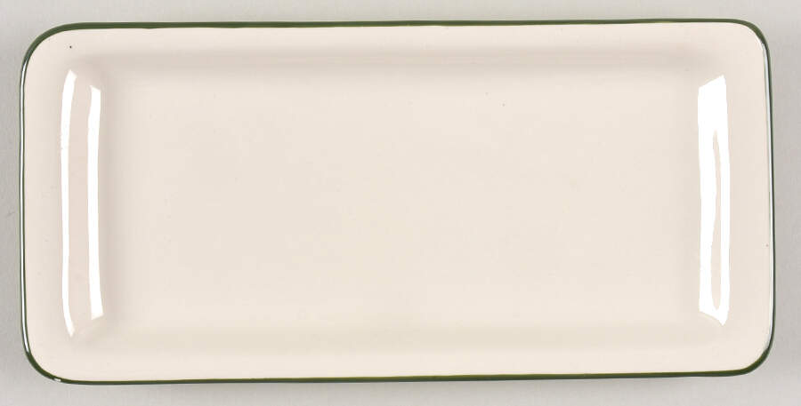 Christmas Tree (Narrow Green Band) 1/4 Lb Butter No Lid by Cuthbertson-1