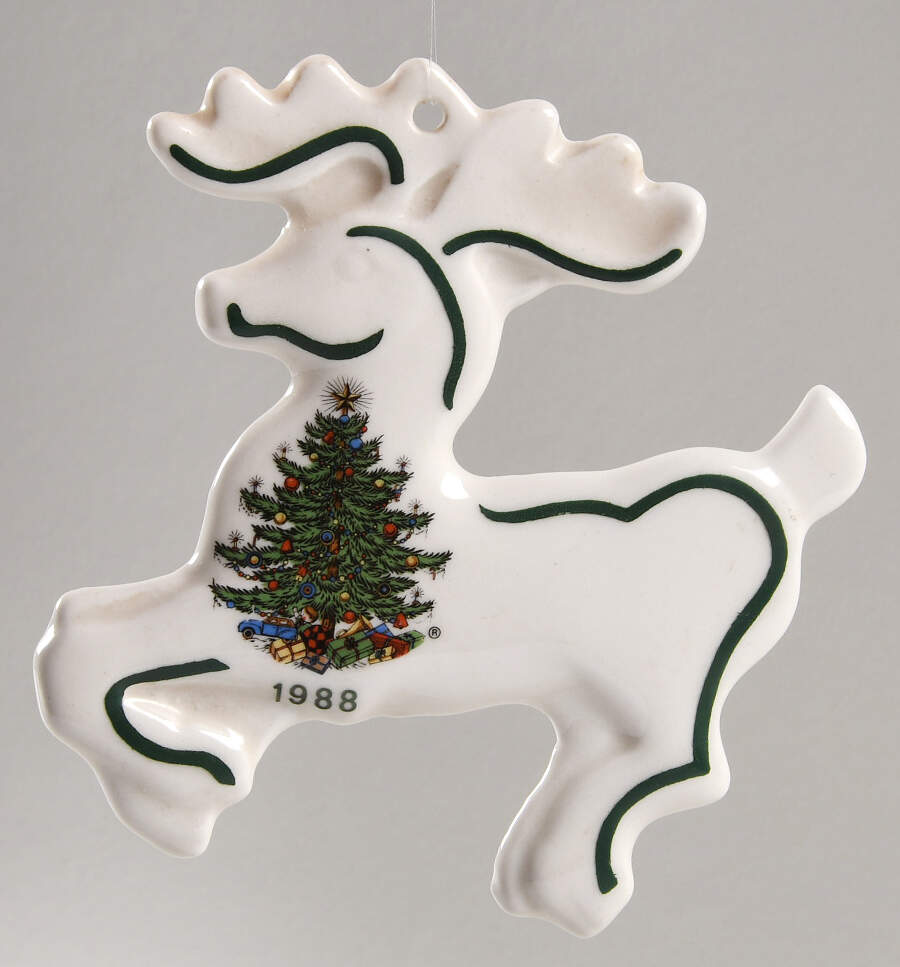 Christmas Tree (Narrow Green Band) Ornament by Cuthbertson-1