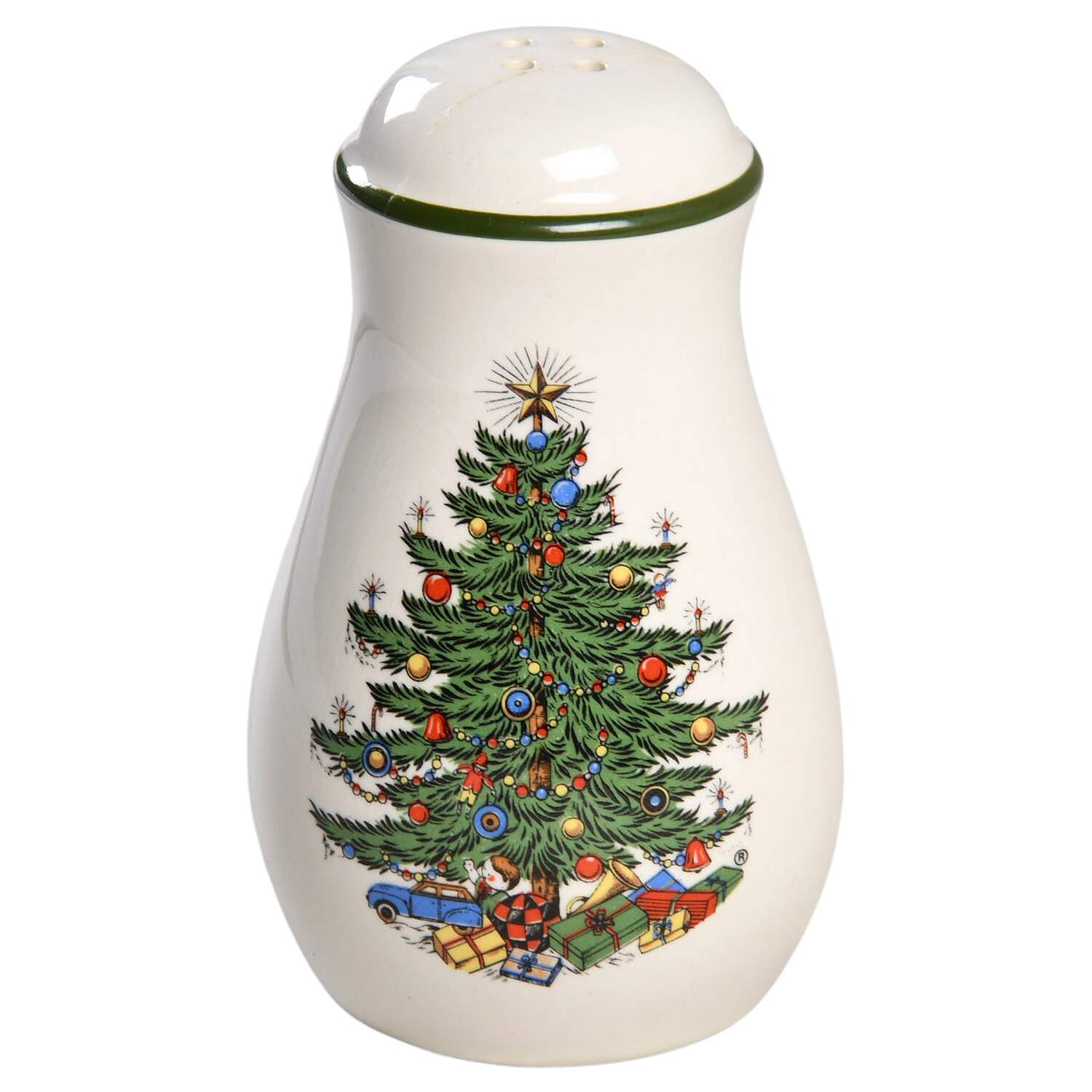Christmas Tree (Narrow Green Band) Pepper Shaker by Cuthbertson-1