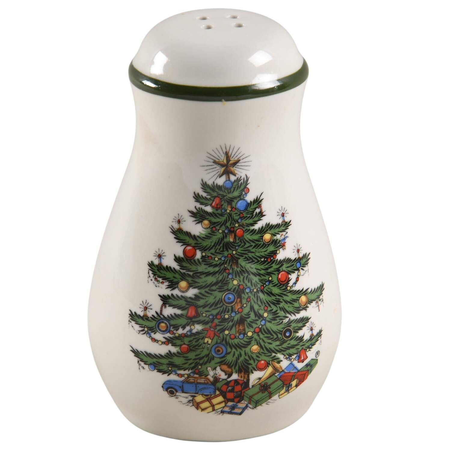Christmas Tree (Narrow Green Band) Pepper Shaker by Cuthbertson-1