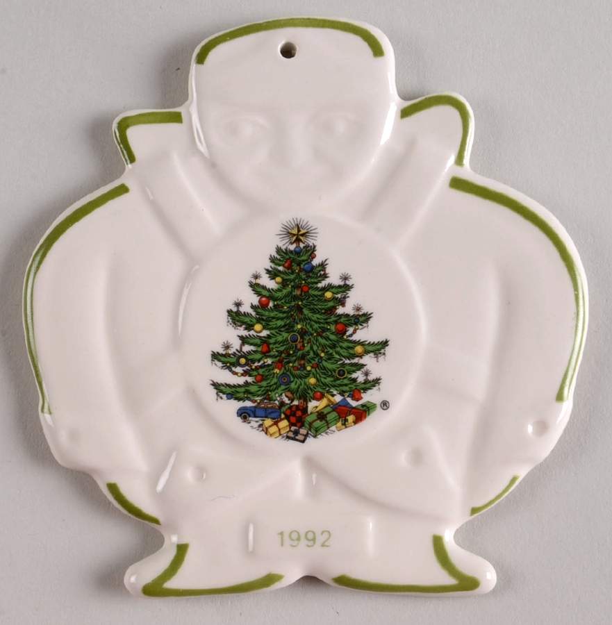 Christmas Tree (Narrow Green Band) Toy Soldier Ornament by Cuthbertson-1