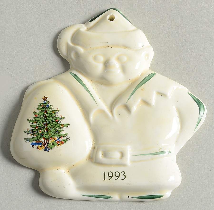 Christmas Tree (Narrow Green Band) Ornament by Cuthbertson-1