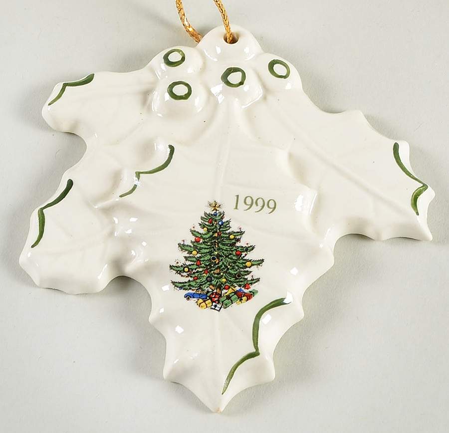 Christmas Tree (Narrow Green Band) Ornament by Cuthbertson-1