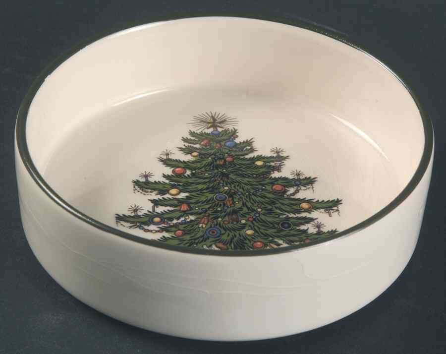 Christmas Tree (Narrow Green Band) Wine Bottle Coaster by Cuthbertson-1