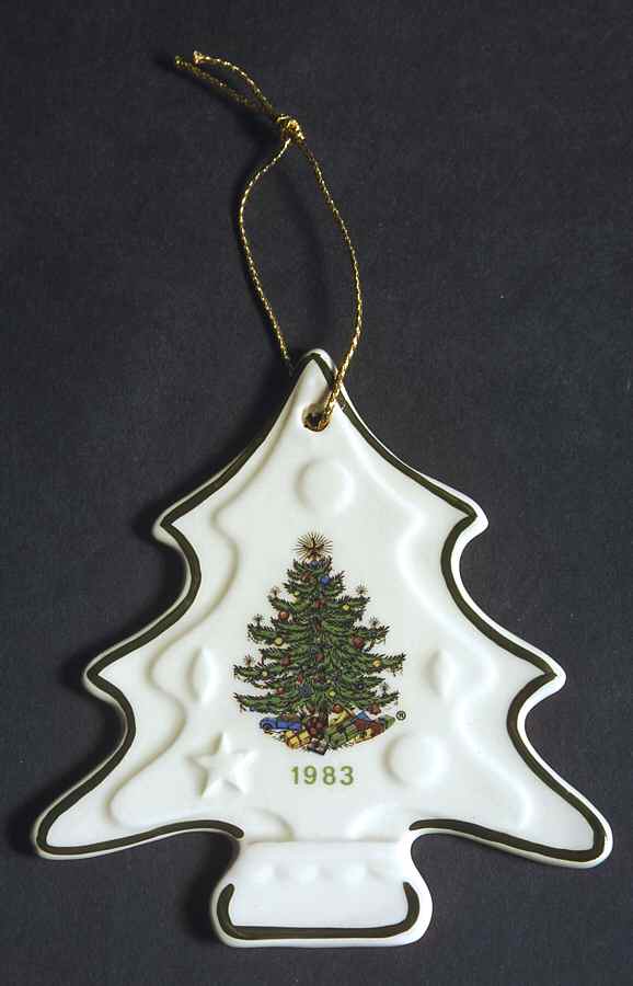Christmas Tree (Narrow Green Band) Ornament by Cuthbertson-1