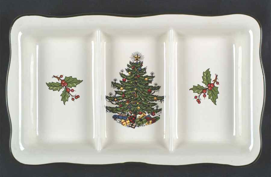 Christmas Tree (Narrow Green Band) 3-Part Relish by Cuthbertson-1