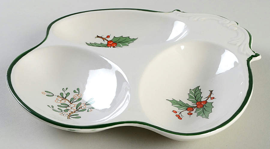 Christmas Tree (Wide Green Band) 3-Part Relish by Cuthbertson-1