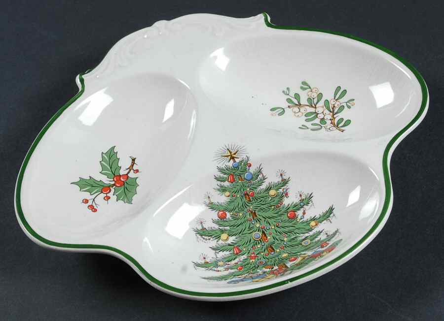 Christmas Tree (Wide Green Band) 3-Part Relish by Cuthbertson-1