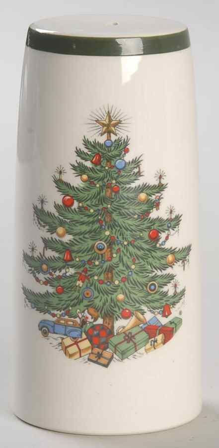 Christmas Tree (Wide Green Band) Pepper Shaker by Cuthbertson-1