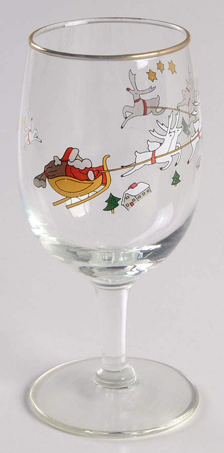 Family Christmas Glassware Wine by Cuthbertson-1
