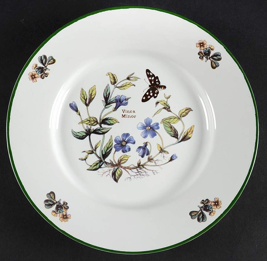 Florabunda (Smooth, Round) Salad Plate by Cuthbertson-1