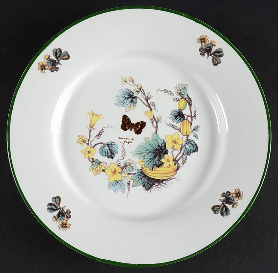 Florabunda (Smooth, Round) Salad Plate by Cuthbertson-1