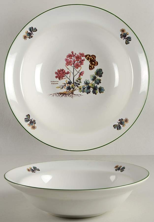 Florabunda (Smooth, Round) 9" Round Vegetable Bowl by Cuthbertson-1