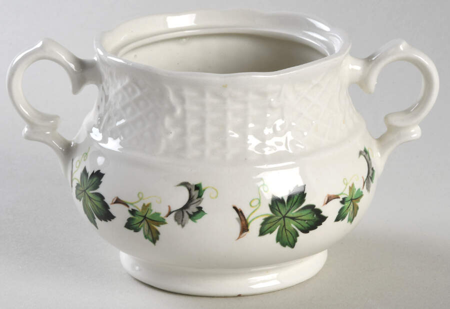 Moselle Sugar Bowl No Lid by Cuthbertson-1