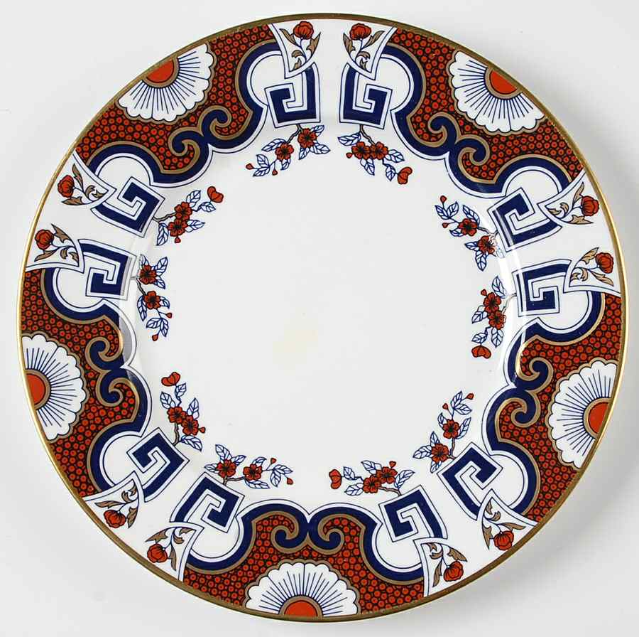 Satsuma Salad Plate by Caverswall-1