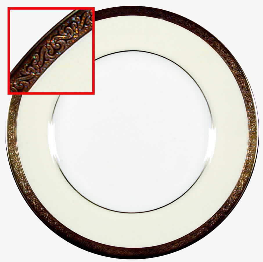 Windsor Gold Dinner Plate by Caverswall-1