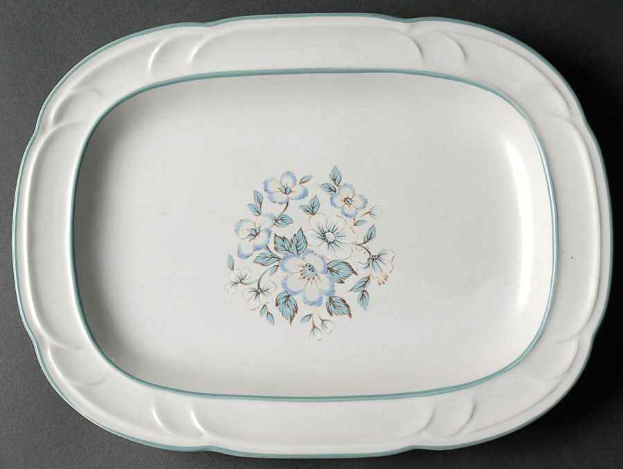 Ashberry 12" Oval Serving Platter by Country Ware-1