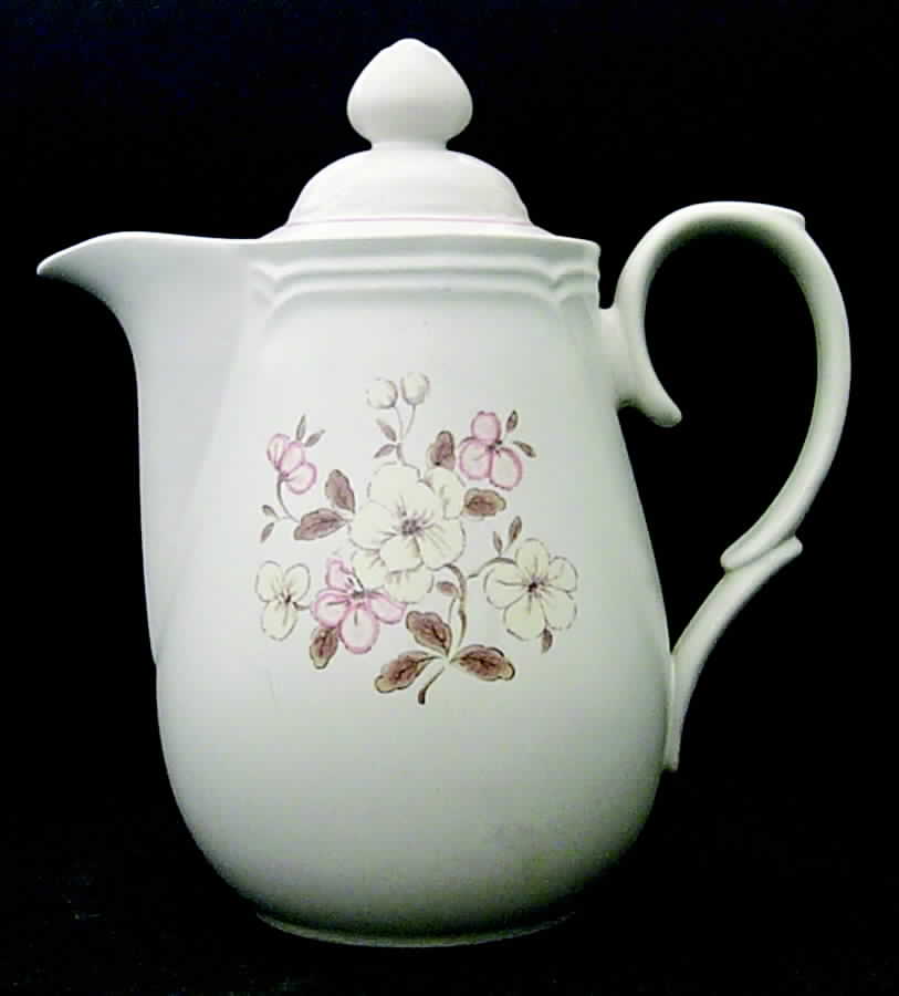Peachwood Coffee Pot & Lid by Country Ware-1