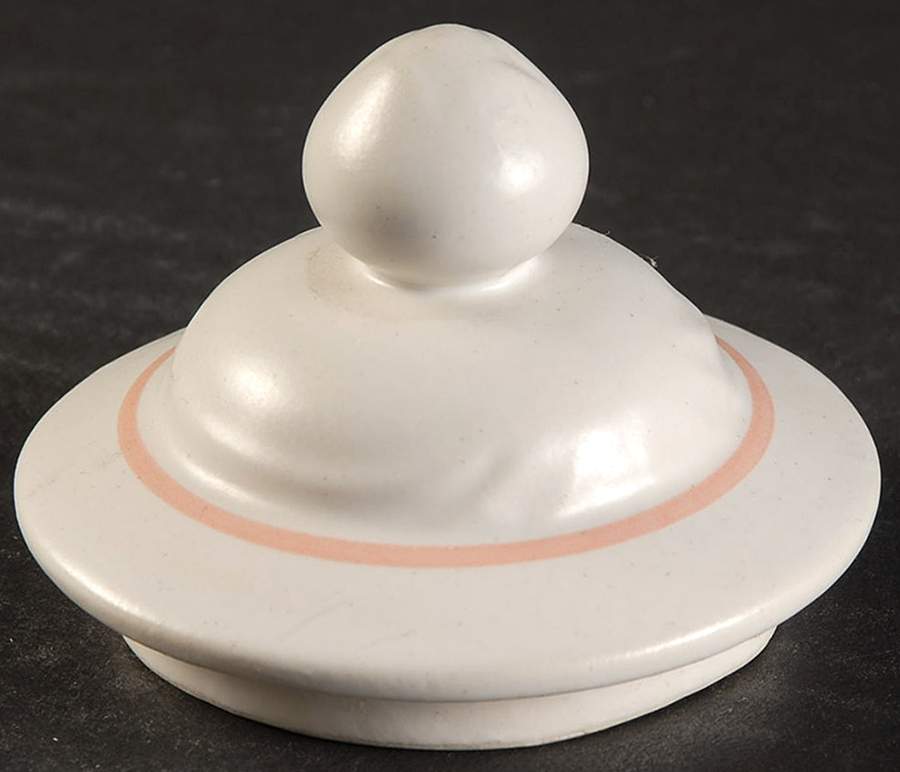 Peachwood Lid for Sugar Bowl by Country Ware-1