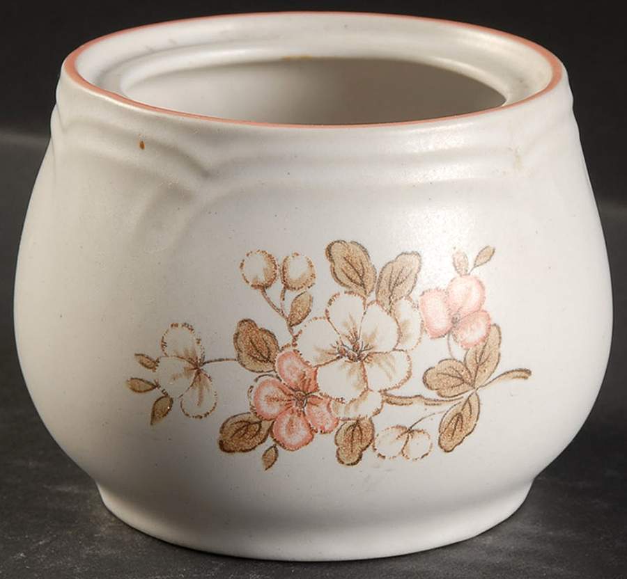 Peachwood Sugar Bowl No Lid by Country Ware-1