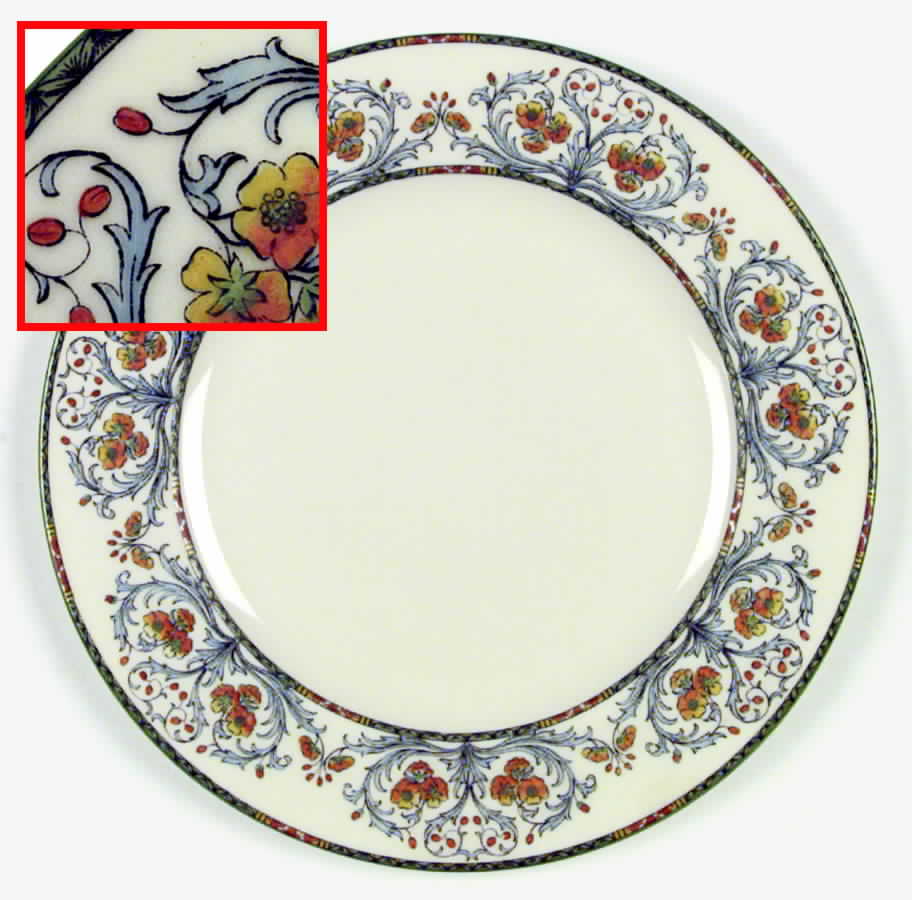 D1008 Dinner Plate by Coxon Belleek-1