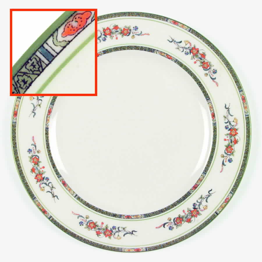 D1011 (USA) Dinner Plate by Coxon Belleek-1