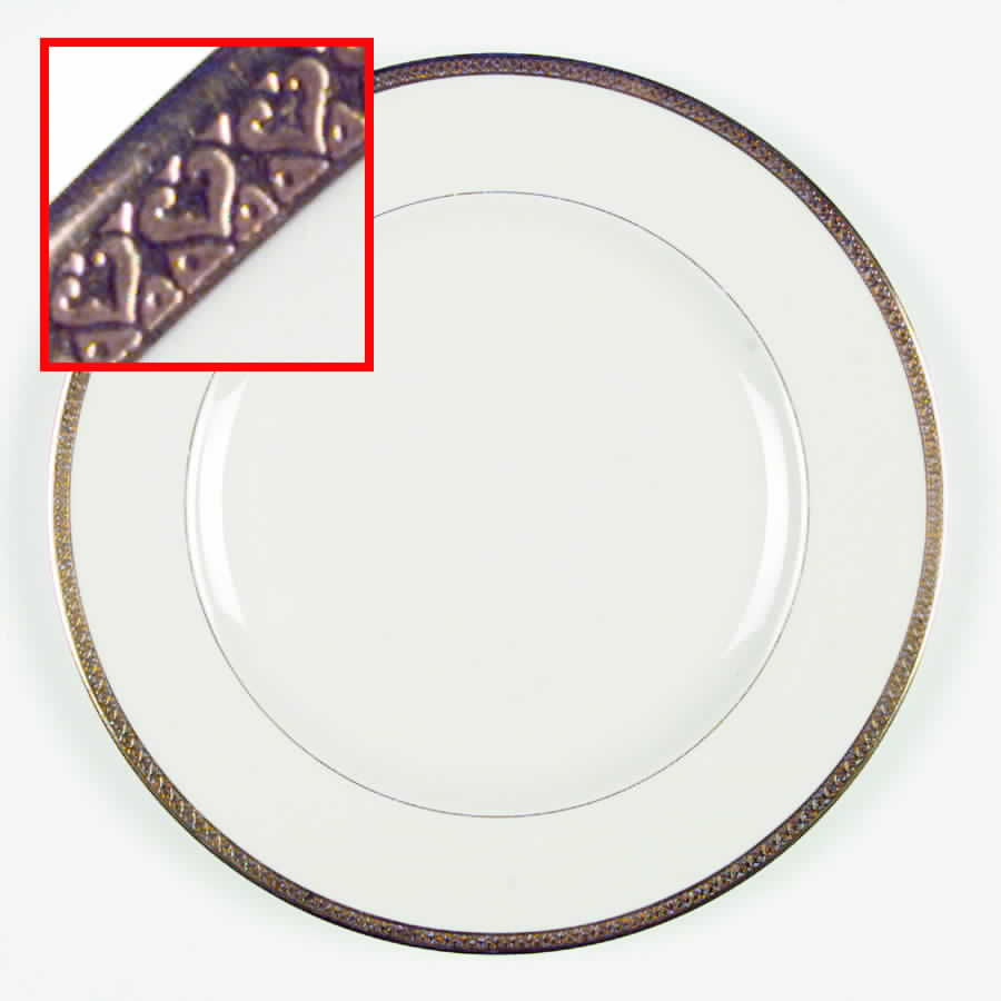 D1030 (USA) Dinner Plate by Coxon Belleek-1