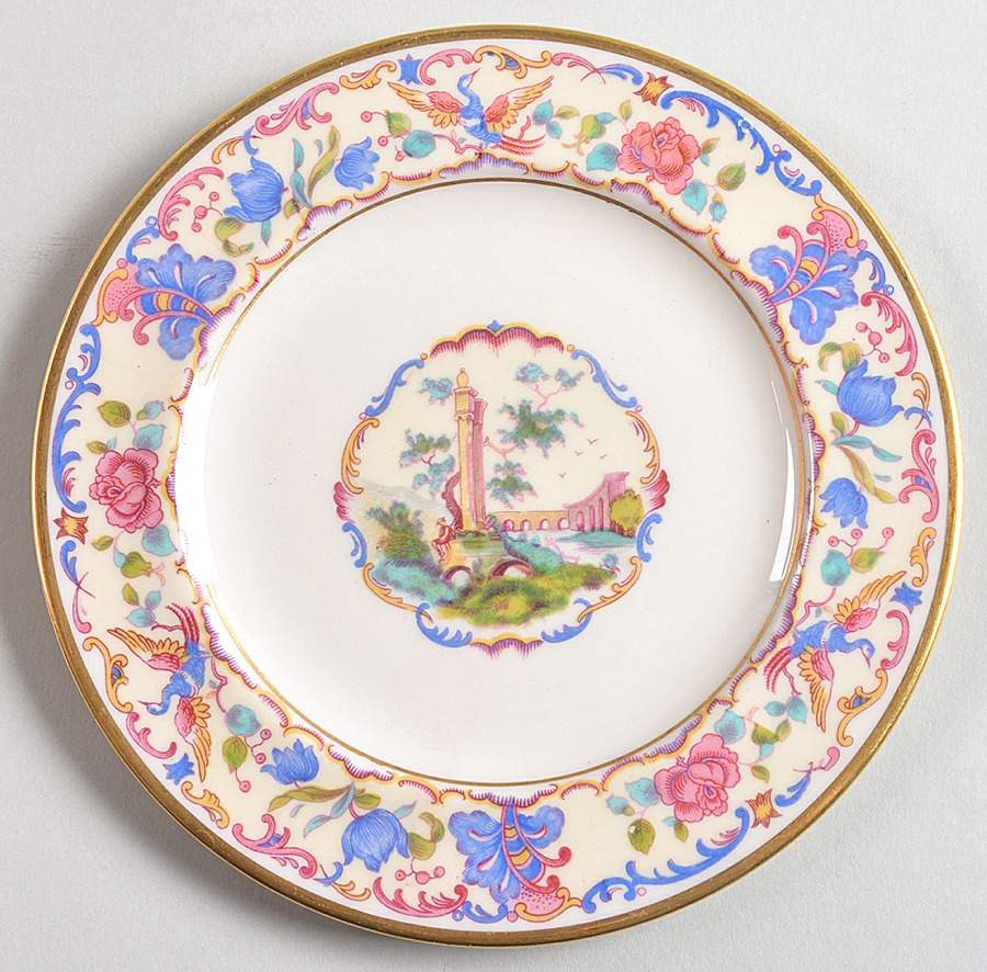 D1071 Bread & Butter Plate by Coxon Belleek-1
