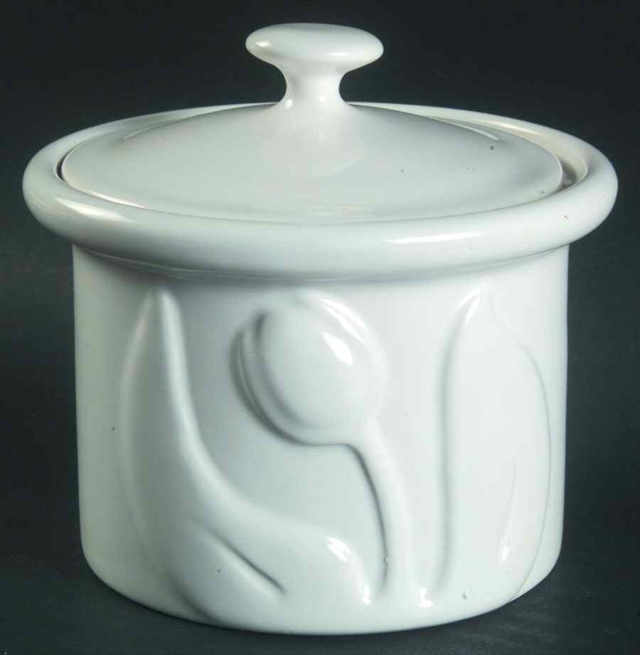 La Tulipe Sugar Bowl & Lid by Colony Crafts-1