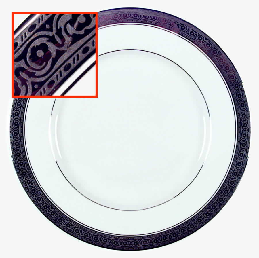 Le'Galon D'Blanc Dinner Plate by Colony House-1