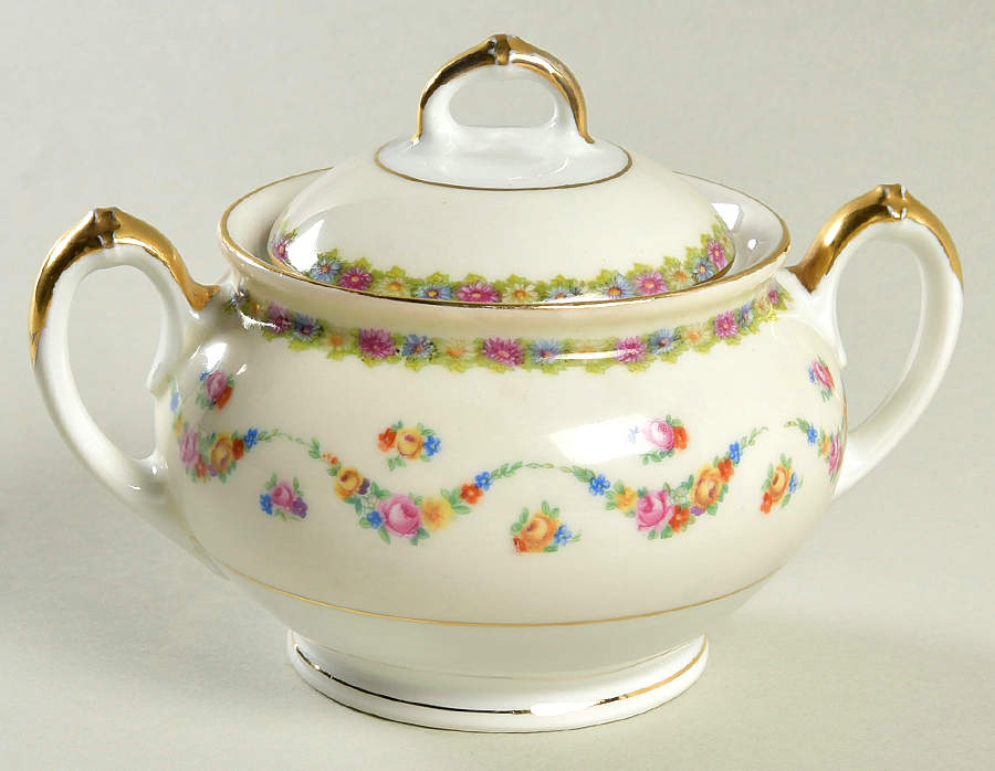 CZE1 Sugar Bowl & Lid by Czechia-Czechoslovakia-1