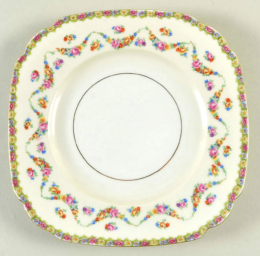 CZE1 Square Salad Plate by Czechia-Czechoslovakia-1