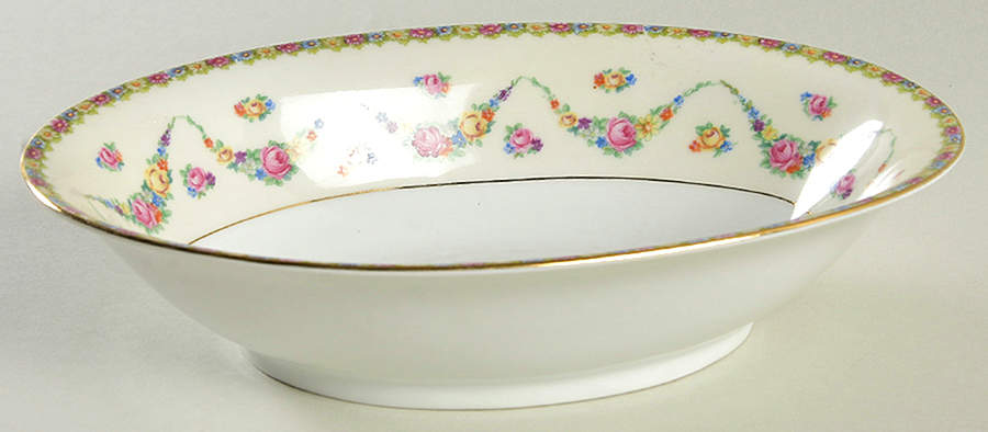 CZE1 9" Oval Vegetable Bowl by Czechia-Czechoslovakia-1