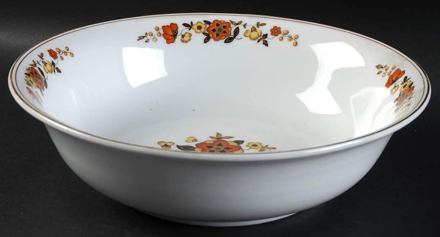 9551 9" Round Vegetable Bowl by Czechia-Czechoslovakia-1